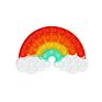 Design Animal-Shaped Fidget Toy Rainbow Push Bubbles Fidget Sensory Toy Silicone Sensory Educational Toy