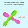 Design Bpa Free Food Grade Kids Silicone Spoon Set Training Utensils Feeding Soft Silicone Spoon Baby