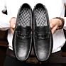 Design Cow Leather Men Loafer Breathable Insole Soft Rubber Outsole Genuine Leather Casual Shoes