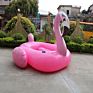 Design Flamingo Peacock 6 Person Inflatable Floating Island Pool Float Lounge Inflatable Raft for Watergames Pool Float