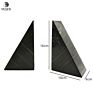 Design Holder Customizable Marble Bookends Triangular Stand Holder for Desktop