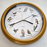 Design Home Decoration Wall Clock Enjoy 12 Seconds of Bird with Call Song from 12 Favourite Birds Singing