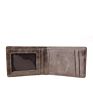 Design Pu Leather Men Slim Bi-Fold Wallet