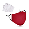 Design Washable Cotton Face Mask Reusable Party Masks with Adjustable Straps and Pocket for Filter