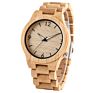 Design Your Own Bamboo Wood Watches Men Logo Luminous