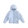Design Zippered up Jacket Coat Full Zip up Red Polyester Padded Jacket for Kids