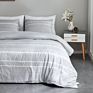 Designer 3 in 1 King Size Microfiber Quilt Bedding Set Luxury