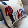 Designer Personalised London Needlepoint Throw Cushion Covers