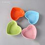 Dessert Bowl Heart Shaped Dish Small Ceramic Sauce Dish