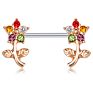Different Styles Nipple Rings Stainless Steel Body Jewelry Ear Bar Barbell Piercings Earrings Nipple Shield Barbell