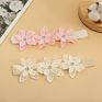 Direct Korean Children's Hair Accessories Girl Lace Flower Solid Colors Hair Band