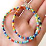 Diy Color Shell Rice Bead Personality Choker Beach Necklace Women Jewelry