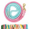 Dog Accessories Cotton Ombre Rope Dog Leash Manufacturers Soft Cotton Leash Rope Dog Lead Ombre