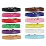 Dog Cat Pu Leather Collars Varies Colors and Size Available