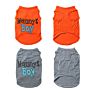 Dog Cotton Clothes Mommy's Boy Breathable Shirts Puppy T-Shirt for Small Dogs