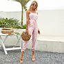 Dropshipping Double Crazy Tye Dye One Piece Jumpsuit off Shoulder Tie Waist Striped Tube Cropped Jumpsuit