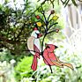 Dropshipping Metal Alloy Bird for Window Decoration,Indoor & Outdoor Statue