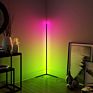 Dropshipping Nordic Modern Decorative 140Cm Remote Controlled Led Light Rgb Tripod Corner Floor Lamp for Living Room