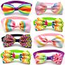 Dropshipping Stripes Plaid Bow Cat Bow Tie Holiday Puppy Bowties Necktie Pet Dog Collar