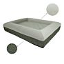 Durable Water Proof Inner Cover Removable Washable Cover Orthopedic Memory Foam Dog Bed