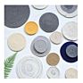 Eco-Friendly Handmade Multiple Colors Tea Cup Mat Cotton Rope Woven round Tea Table Drinks Cup Mat
