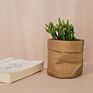 Eco-Friendly Krft Paper Washable Nordic round Flower Pot Holder