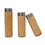 Eco-Friendly Natural Bamboo Thermos Vacuum Thermos with Tea Filter Reusable Water Bottle Wooden Water Bottles