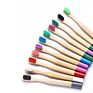 Eco-Friendly Natural Biodegradable Kids Soft Baby Adult Bamboo Toothbrush