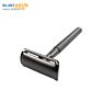 Eco Friendly Double Edge Shaving Men Safety Razor Black Reusable Metal Razor