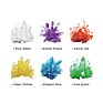 Education Crystal Growing Kit Magic Crystal Planting Kit -6 Vibrant Colored Diy Stem Educational Crystals Experiments