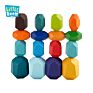 Educational Juguetes Children Gift Rainbow Stone Set Creative Montessori Wooden Balancing Building Blocks Stacking Toys for Kids