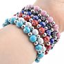 Cross beads Bracelet with cross ,rose charms