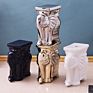 Elephant or Owl Animal Shaped Ceramic Flower Stand/Shoe Changing/Dressing Drum Stool Living Room/Bedroom/Entrance Modern Stooln