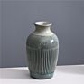 Embossed Surface Design Home Good Ceramic Modern Luxury Style Table Top Decor Flowers Vase