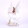 European-Style White Horse Angel Beautiful Flower Fairy Resin Crafts Beauty Characters