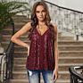European&American Foreign Trade Top Wear Sequins Hanging Vest Female