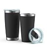 Ew Design Travel Double Wall Stainless Steel Tumbler Coffee Cups Mug with Lids