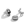 Exaggerated Skull Python Men's Ring Set Retro Gothic Metal Three-Dimensional Animal Bull Head Ring