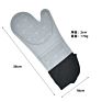 Extra Long Oven Mitts and Pot Holders Sets Heat Resistant Silicone Oven Mittens with Mini Oven Gloves and Pads Potholders