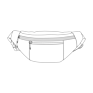 Fanny Pack Waist Bag Waterproof Waists Bag for Women Kid Men Fanny Pack Print Logo Sports Fanny Pack Waist Pouch