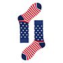 Fast Dispatch Solid Color Cotton Crew National Flag Grip Socks Men Novelty Sock