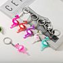 Flamingo Keychain Keyring Accessories Pendent