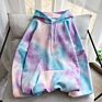 Fleece Arrive Pullover Sweatshirt Hoodie for Men and Women Fleece Tie Dye Hooded