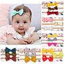 Floral Hair Accessories Girls Large Bow Headbands for Baby