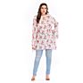 Floral Maxi O-Neck Printed Casual Women Tops