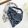 Floral Print Bandana Headbands for Girls Women Vintage Cross Turban Bandage Hair Bands Scarf Hair Accessories Headwear