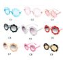 Flower Shape Kids Colorful Cute Sunglasses Pc Frames Lens Resin Light Comfort for School Dance Pool Party Ideal Protector