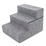 Foam for Dogs & Cats Foldable Pet Steps 3 Levels Height Pet Stairs