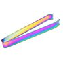 Food Grade Color Plated Stainless Steel Ice Clip, Ice Tongs for Bartender