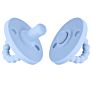 Food Grade Eco Friendly Dummy Chain Holder Colorful Baby Silicone Pacifier Clip